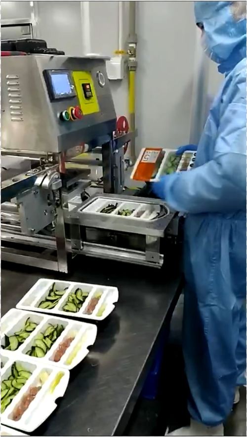 勵勤包裝 塑料餐盒封口機(jī) 盒裝食品自動封膜機(jī) 外賣盒熱合機(jī)